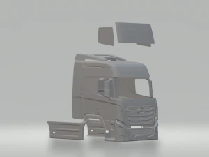 hyundai xcient 3D Print Model