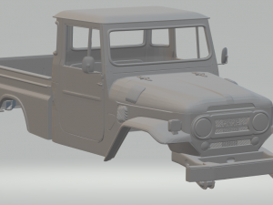 toyota pj 86 bandeirantes 3D Print Model