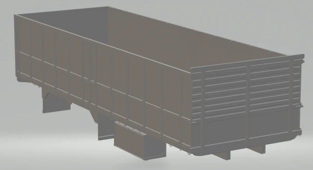 brazil truck body grain 3D Print Model .c4d .max .obj .3ds .fbx .stl .blend 