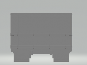 brazil truck body grain 3Dプリントモデル