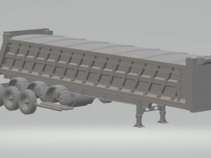dumper trailer 3D Print Model