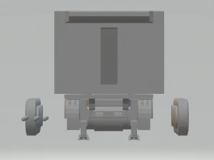 dumper trailer 3D Print Model