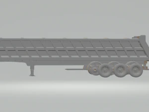 dumper trailer 3D Print Model