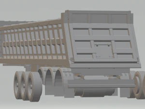dumper trailer 3D Print Model