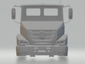 mercedes atron rc cab 3D-printmodel
