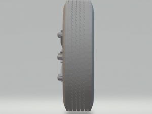 wheels rims volvo truck 3D Принт Модель