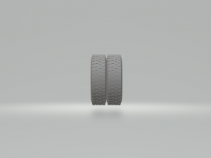 wheels rims volvo truck rear Modèles 3D en vedette