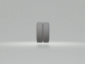 wheels rims volvo truck rear 3D Print Model