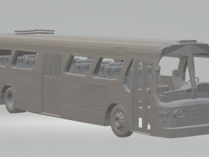 gmc bus 1969 urban 3D Print Model