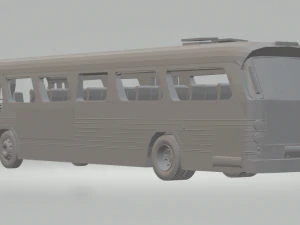 gmc bus 1969 urban 3D Print Model