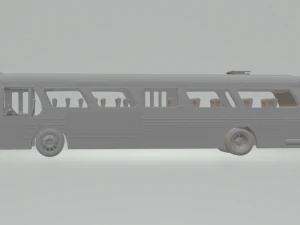 gmc bus 1969 urban 3D Print Model