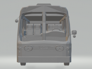 gmc bus 1969 urban 3D Print Model