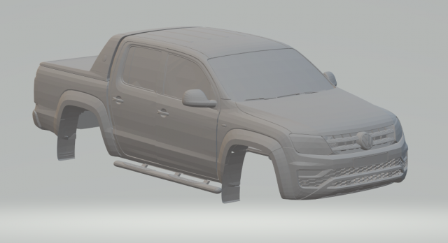 vw amarok 3D Принт Модель .c4d .max .obj .3ds .fbx .stl .blend 