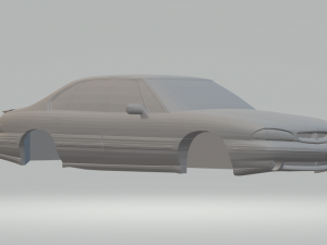 pontiac bonneville ssei 92 3D Print Model