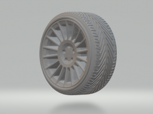 rims rotiforn 2 wheels 3D Baskı Modeli