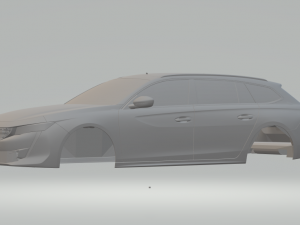 peugeot 508 3D Принт Модель