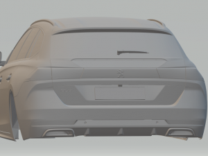peugeot 508 3D Принт Модель
