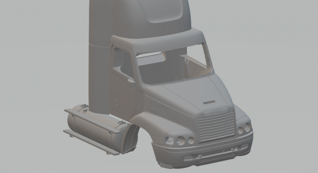 freightliner century 3D Print Model .c4d .max .obj .3ds .fbx .stl .blend 