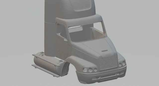 freightliner century 3D Print Model .c4d .max .obj .3ds .fbx .stl .blend 