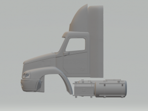 freightliner century 3D Print Model