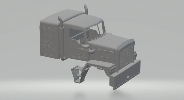 kenworth c500 3D Print Model .c4d .max .obj .3ds .fbx .stl .blend