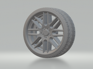 rims wheels m3 3D 프린트 모델