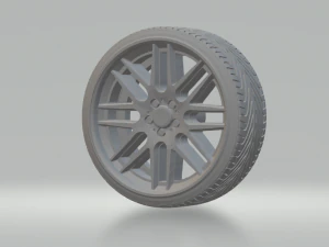 rims wheels m3 3D Print Model