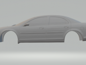 chrysler sebring 3D 打印模型