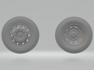 wheels rims truck generic Modelo de impresión 3D