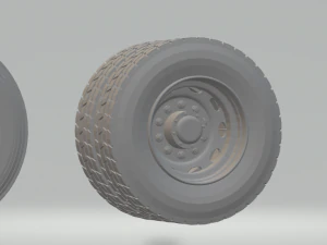 wheels rims truck generic 3D Print Model