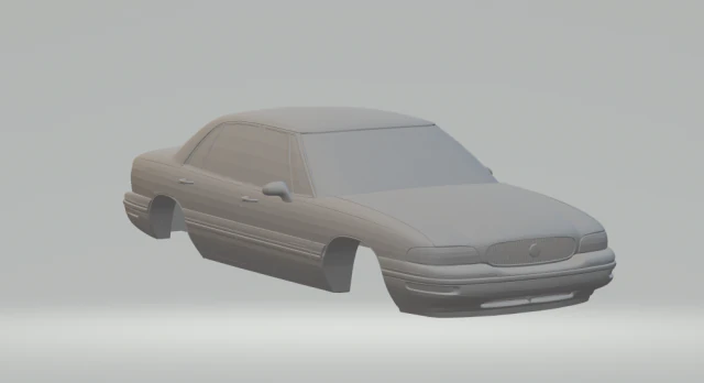 2000 buick lesabre 3D Print Model .c4d .max .obj .3ds .fbx .stl .blend 