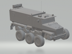 ural typhoon truck army 3D Print Model