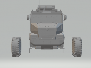ural typhoon truck army Modelo de Impressão 3D