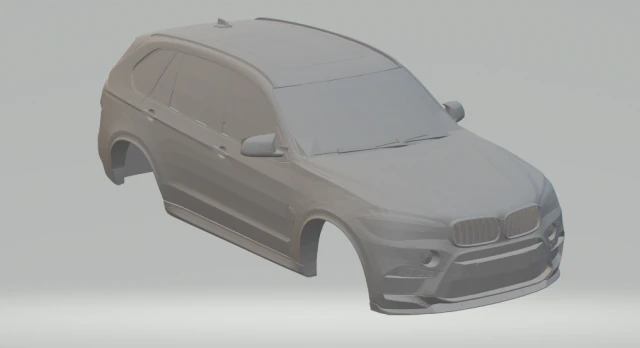 x5 3D Print Model .c4d .max .obj .3ds .fbx .stl .blend