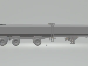 tank cereal transport trailer 3D Print Model