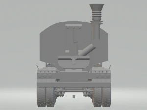 tank cereal transport trailer 3D Print Model