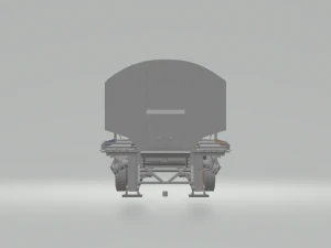 tank cereal transport trailer 3D Print Model