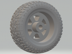 rims gm truck suv s10 blazer brazil 3D प्रिंट मॉडल