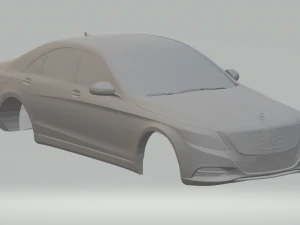 梅赛德斯-奔驰S级 3D 打印模型