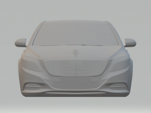 mercedes benz class s Model do druku 3D