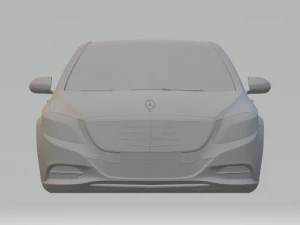 mercedes benz class s 3D Print Model