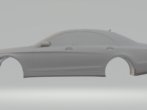 mercedes benz class s Model do druku 3D
