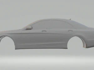 mercedes benz class s 3D Print Model