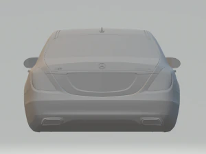 mercedes benz class s 3D Print Model