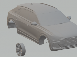 audi q8 3D Print Model