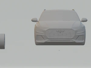 audi q8 3D Print Model