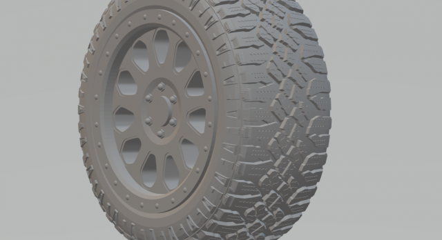 rims style fuel 3D Print Model .c4d .max .obj .3ds .fbx .stl .blend 