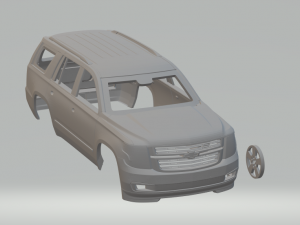 chevrolet tahoe Model Cetak 3D