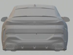 x6 coupe 3D Print Model