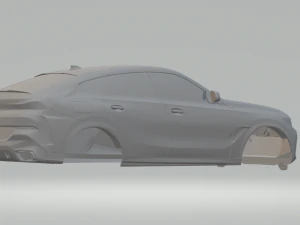 x6 coupe 3D Print Model